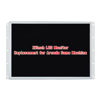 UNICO 26 inch Arcade Replacement Monitor, 4:3 Ratio LCD Screen for HDMI/VGA/CGA/EGA Arcade Game Machine