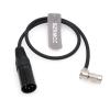 SZRMCC Hirose 4-Pin Male Right Angle Adjustable to XLR 4Pin Male Power Supply Cable for Zoom F8 F4 Zaxcom Sound Devices 688 644 633 Recorder view 4