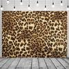 CRTPOD Leopard Print Backdrop Retro Golden Brown Black Spots Leopard Prints Background Photography Banner for Adults Portrait Birthday Party Decorations Supplies Photo Photobooth Props 12x8ft view 2
