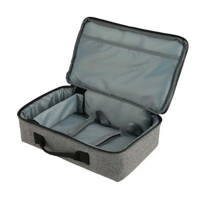 Docooler Home Projector Storage Bag, Portable Carrying Case for Projector and Accessories Shockproof Wear-Resistant Projector Travel Bag with Smooth Zipper