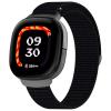 NTidea Compatible with Fitbit Google Ace LTE, Quick Release Nylon Hook Loop Replacement Sport Strap Accessory Fit for Fitbit Ace LTE Band, Black view 1