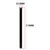 NTidea Compatible with Fitbit Google Ace LTE, Quick Release Nylon Hook Loop Replacement Sport Strap Accessory Fit for Fitbit Ace LTE Band, Black view 4