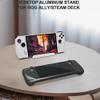 Coyktonty Stand Base Holder for ROG Ally X/ROG Ally/Steam Deck/Mobile Phone/Switching Light, Wide Compatibility Stand Tablet Holder Desktop Bracket with SD Card Slots,Anti-Slip Silicone Pad (White) view 4