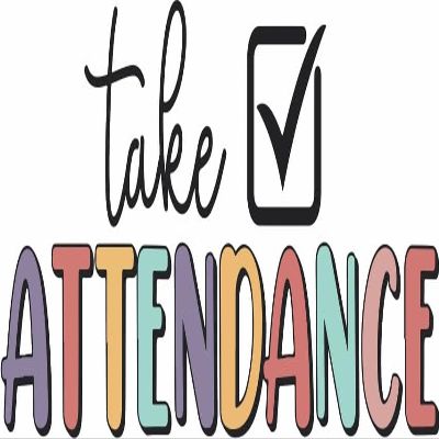 (3Pcs) Take Attendance Sticker Funny Quote Teacher Decals Waterproof Vinyl Sticker for Books Laptops Phone Water Bottles Tumbler Cup Kindle 3 Inch