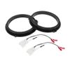 TUCKBOLD Speaker Spacer Ring Tweeter Speaker Spacer Adapter for Ford Escape 2013-2022 Waterproof Front Black 2 Pcs view 1
