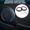 TUCKBOLD Speaker Spacer Ring Tweeter Speaker Spacer Adapter for Ford Escape 2013-2022 Waterproof Front Black 2 Pcs view 2