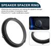 TUCKBOLD Speaker Spacer Ring Tweeter Speaker Spacer Adapter for Ford Escape 2013-2022 Waterproof Front Black 2 Pcs view 3