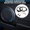 TUCKBOLD Speaker Spacer Ring Tweeter Speaker Spacer Adapter for Chevrolet 2006-2013 Waterproof Black 2 Set view 2