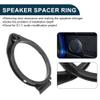 TUCKBOLD Speaker Spacer Ring Tweeter Speaker Spacer Adapter for Chevrolet 2006-2013 Waterproof Black 2 Set view 3