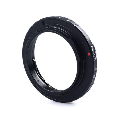 Aluminum Lens Mount Adapter Ring OM-Mount Lenses to 4/3 Cameras Converter Shooting Accessories for All OM-Mount Lense