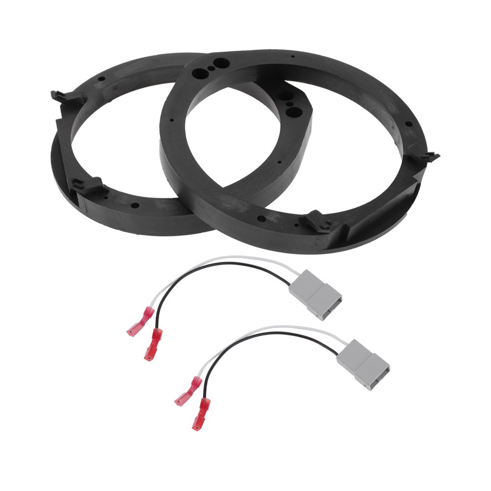 TUCKBOLD Speaker Spacer Ring Tweeter Speaker Spacer Adapter for Honda Civic 2006-2011 Waterproof Black 2 Set