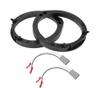 TUCKBOLD Speaker Spacer Ring Tweeter Speaker Spacer Adapter for Honda Civic 2006-2011 Waterproof Black 2 Set view 1