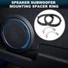 TUCKBOLD Speaker Spacer Ring Tweeter Speaker Spacer Adapter for Honda Civic 2006-2011 Waterproof Black 2 Set view 2
