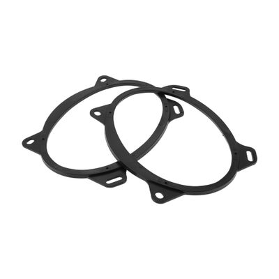 TUCKBOLD Speaker Spacer Ring Tweeter Speaker Spacer Adapter for Toyota Corolla 2003-2013 Waterproof Rear Black 2 Pcs