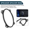 TUCKBOLD Speaker Spacer Ring Tweeter Speaker Spacer Adapter for Toyota Corolla 2003-2013 Waterproof Rear Black 2 Pcs view 3