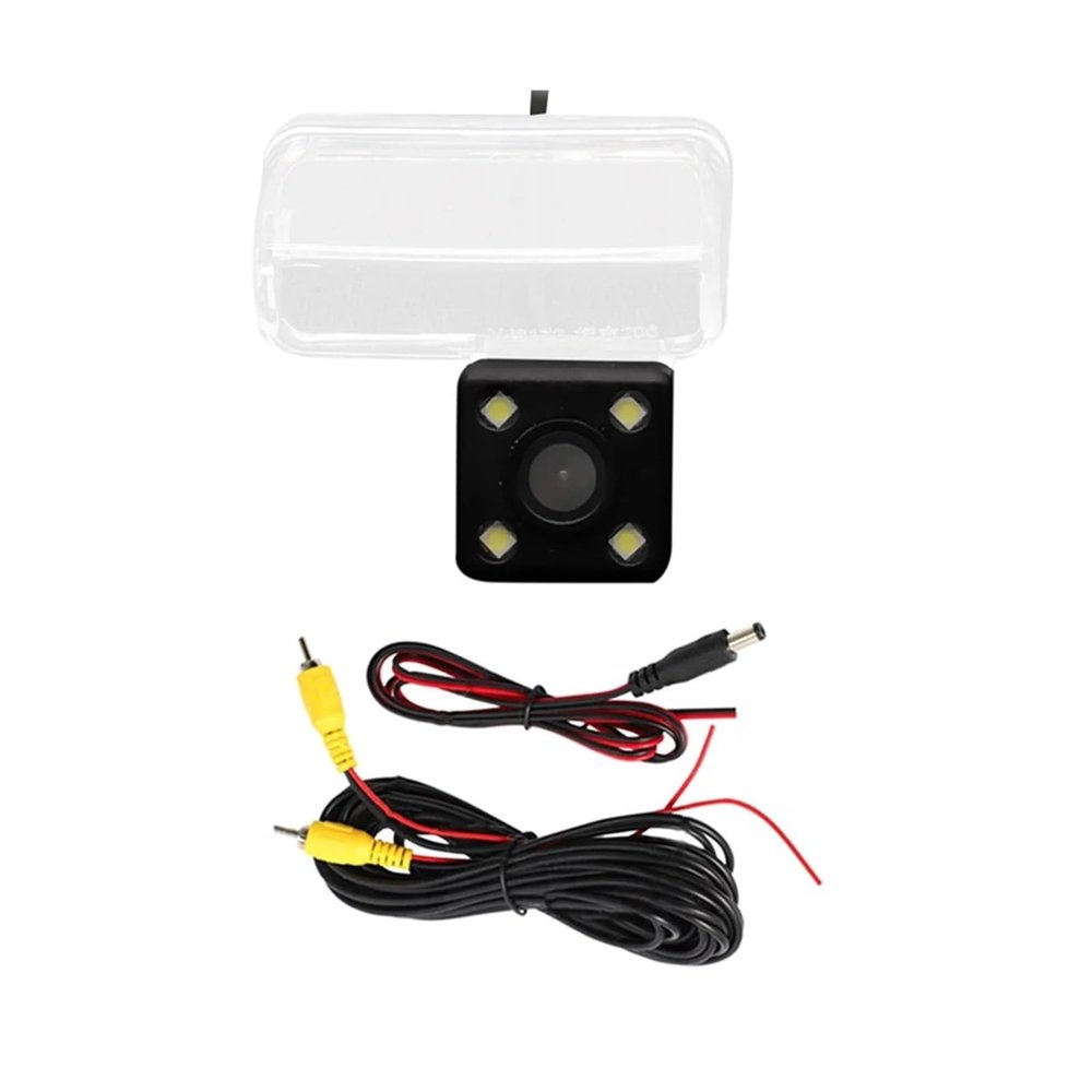 Rear View Camera 4LED Backup Camera Auxiliary Camera Compatible with Peugeot 206 207 307 407 Citroen C2 C4 C5 DS4 Toyota Camry Verso
