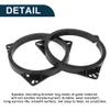 TUCKBOLD Speaker Spacer Ring Tweeter Speaker Spacer Adapter for Nissan Murano 2003-2019 Waterproof Black 2 Set view 4