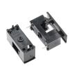 10PCS 5X20MM Fuse Holder PCB Welded Plate Fuse Holder 5 * 20 Black Fuse Box MF563 4A 250V with Cover(0.25A) view 1