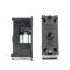 10PCS 5X20MM Fuse Holder PCB Welded Plate Fuse Holder 5 * 20 Black Fuse Box MF563 4A 250V with Cover(0.25A) view 3