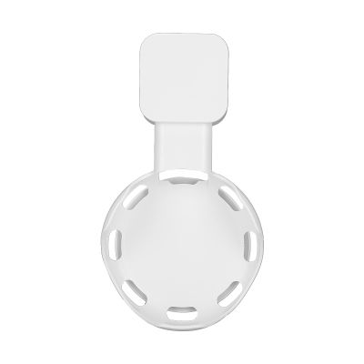 Glomora Socket Wall Mount Holder, Outlet Wall Mount Smart Home Outlet Wall Mount Stand for Dot 3rd Generation Speakers (White)