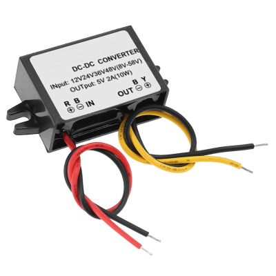 12V/24V/36V/48V to 5V Dc Converter, Converter 48V to 5V 2A Step Down Power Supply Module