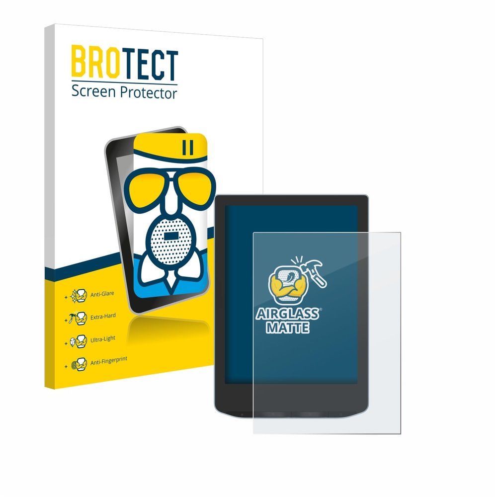brotect Anti-Glare Glass Screen Protector Matte Compatible with Vivlio Light HD Color - Anti-Scratch 9H Protection Film