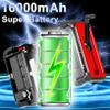 16000mAh Hand Crank Emergency Weather Radio with Wireless Speaker, 59200mWh NOAA AM FM Solar Radio with Flashlight Cell Phone Charger Reading Lamp Compass SOS for Camping and Survival (Red) view 3