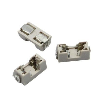 100PCS 1808 0451 SMD Fuse Holder Socket Fuse Box Base transposon 6.1x2.69mm Temperature Plastic Shell portafusibili
