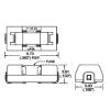 100PCS 1808 0451 SMD Fuse Holder Socket Fuse Box Base transposon 6.1x2.69mm Temperature Plastic Shell portafusibili view 4