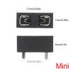 100PCS PCB Panel Mount Insurance Blocks Safety Terminals Micro Mini Medium Small Universal Car Fuse Holder(Mini,10A) view 2