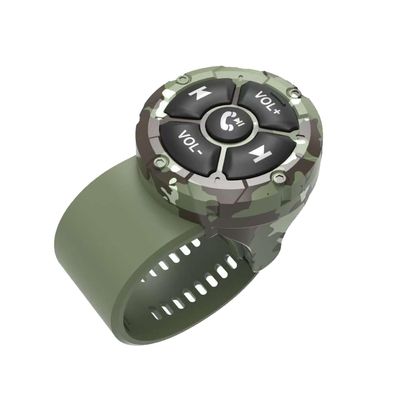 Wireless Bluetooth Media Remote Button,Adjustable Direction Waterproof Controller,Steering Wheel Control for iPhone/Android Device.Suitable for Bicycles,Electric Bicycles,Cars