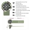 Wireless Bluetooth Media Remote Button,Adjustable Direction Waterproof Controller,Steering Wheel Control for iPhone/Android Device.Suitable for Bicycles,Electric Bicycles,Cars view 2