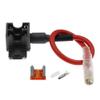 100PCS 12V MINI Small Medium Size Car Fuse Holder Add-a-Circuit TAP Adapter with 10A Micro Mini Standard ATM Blade Fuse(T Micro,4A) view 1