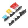 10PCS Car Fuse Holder PCB Board Standard Mini Micro Small Blade Auto Automotive Boat 32V for PCB Board Safety Clip Insertion Typ(Standard,50A) view 3