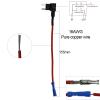 100PCS 12V MINI Small Medium Size Car Fuse Holder Add-a-Circuit TAP Adapter with 10A Micro Mini Standard ATM Blade Fuse(Micro 2,20A) view 4