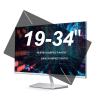 TYLGDSGS Privacy Screen Filter Film for 19-34 Inch.Anti Blue Light/Scratching/Anti Glare/Anti Blue Light Protection.Removable Screen Protector Privacy Screen Filter. Block Blue Light to Protect Your view 1