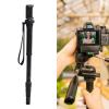 64.2in Camera Monopod, Aluminum Alloy Photography Monopod with 5 Sections Height, Extendable Travel Monopod for DSLR Action Camera, Payload 5kg view 4