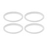 Distiller Seal Replacement Parts, WearResistant Silicone Water Distiller Seal, and Hygienic, High Temperature Resistant, 4Pcs for (4L) view 1