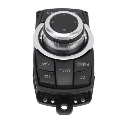 Center Console Multimedia Knob 9206444 Compatible with 5 Series F07 GT F10 F11 20082011 Replacement Media Switch Navigation Controller OE 65829206444 65829212449 65829200317