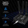 Teltonika RUTM50 WiFi Router Dual SIM Card Slot - 5G Ultra High Speeds Up to 3.4 Gbps - Auto Failover with SA & NSA 5G Architecture Support - 4G Compatibility Wireless Router (TELRUTM50000000) view 4