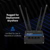 Teltonika RUT951 Industrial WiFi Cellular Router - 4G LTE (CAT 4), 3G - Wireless Access Point with Hotspot Functionality - Automatic WAN Failover, Dual SIM Internet Router (TELRUT951A00800) view 3