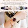 TAYSHILEY Smart Watch for Women 1.27" Color Screen Waterproof Fitness Activity Tracker Rose Gold Women's Smart Watch with Heart Rate Sleep Monitor for Android and iOS (Rose Gold Steel RT-i109) view 3