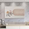 32-75 Inches TV Cover, Painting Pattern Television Cover Cloth Modern Art Wall-Mounted Dustproof TV Screen Protector Dust Proof Cover(Size:60in(140x88cm),Color:A) view 1