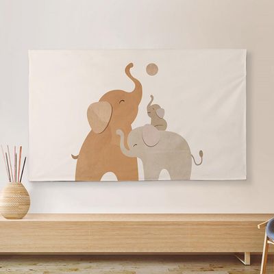 Display Screen Dust Cover for Study Office Meeting Room Plant Print Pattern Soft and Smooth Screen Protector Bedroom Living Room Decoration(Size:50in(120x75cm),Color:C)