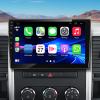 4G+64G Car Radio for Dodge RAM 1500 2500 3500 2009 2010 2011 2012, Android 12 Dodge RAM Stereo with 10 Inch Touch Screen Support Wireless CarPlay/Android Auto/GPS Navi/Bluetooth/Rear Camera/FM Radio view 1
