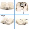 AutoBora Plug and Play Car Video Recorder Night Vision UHD 4K 2160P DVR Dash Cam Camera for Mercedes Benz M ML GL Class W166 X166 2012~2015 (Beige, Front 4K+Rear 1080P) view 4