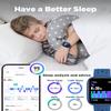 BIGGERFIVE Smart Watch for Kids No APP No Phone Needed, 1.8" Fitness Tracker Watch Pedometer, Heart Rate, Sleep Monitor, IP68 Waterproof, Step Counter, Puzzle Games for Girls Boys Teens 5-16, Blue view 4