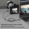 10Gbps USB C Hard Drive External Cable, 1.5 FT Short Micro B to USB C Cord, USBC Hard Drive Cable USBC for WD Toshiba Westgate Seagate, SSD, Galaxy S4-S6/S25-21/Note3, Camera, MacBook Pro, iPhone 16 view 4