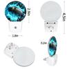 LLCXCSI Plug-in Led Night Light with Auto Dusk to Dawn Sensor for Boys Girls Room Decor, Football Wall Lamp Nightlights for Hallway,Bedroom, Kids Room, Kitchen, Stairway, (0.5W, 2 Pack) view 4