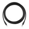 Chewproof Power Cable for Solar Panel Connector, 5.5x2.1 to 4.0x1.7 Male DC Plug, Compatible with Tactacam Reveal,Stealth Cam, Moultrie & Muddy Trail Cameras, 39in/1m Length view 1